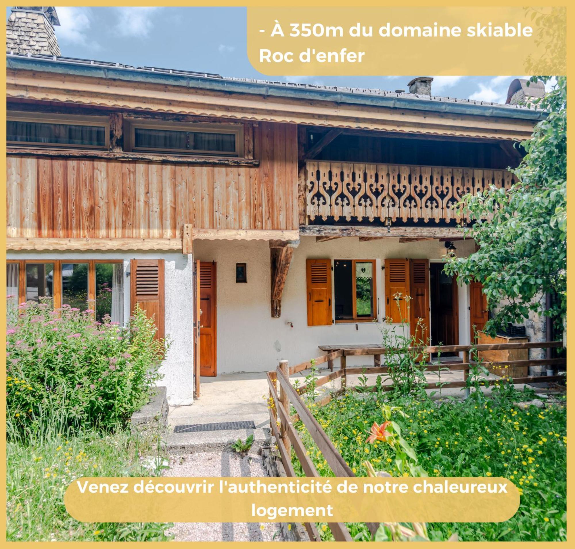 Appartement I Spacieux I Ski I Saint Jean D'Aulps Exteriör bild